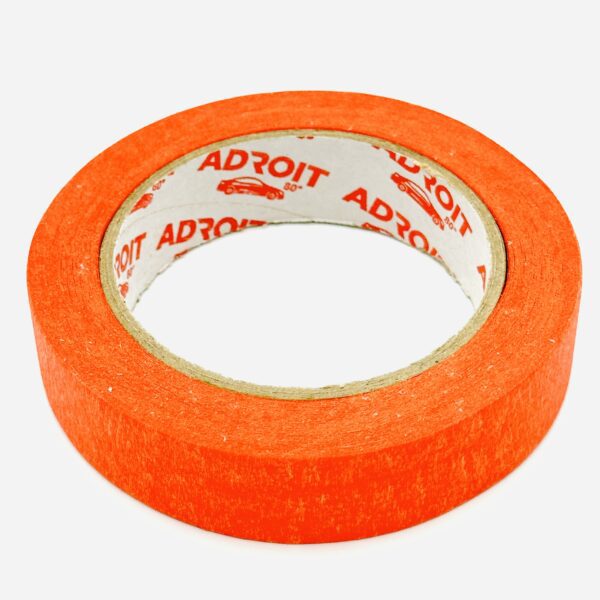 نوار چسب كاغذی نارنجی مخصوص ماسكه خودرو (چسب گرافگیری) عرض 2.5 سانت Adroit Masking Tape Orange