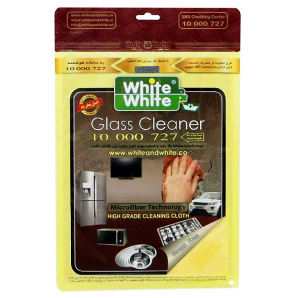 دستمال جادویی وایت اند وایت مدل White and White Glass Cleaner