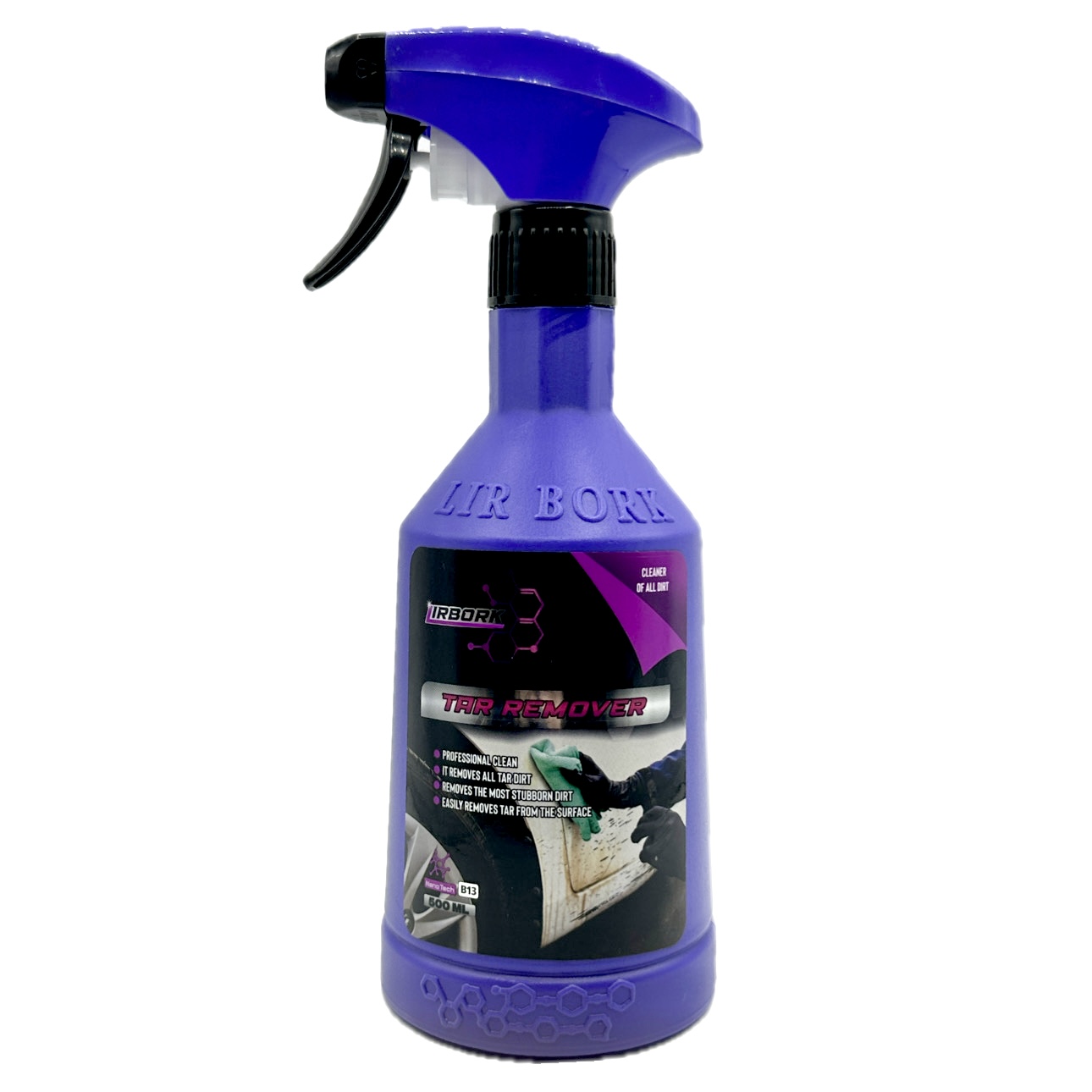 اسپری قیر پاککن نیم لیتری لیربورک مدل LIRBORK TAR Remover