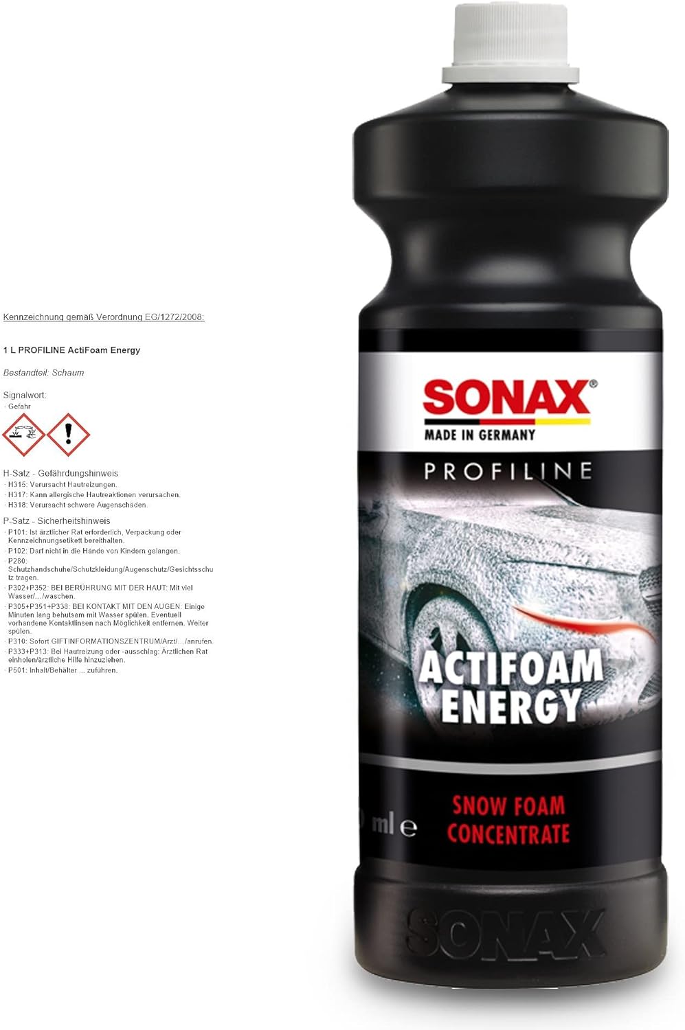 شامپو اکتیو فوم سوناکس مدل SONAX PROFILINE Actifoam Energy