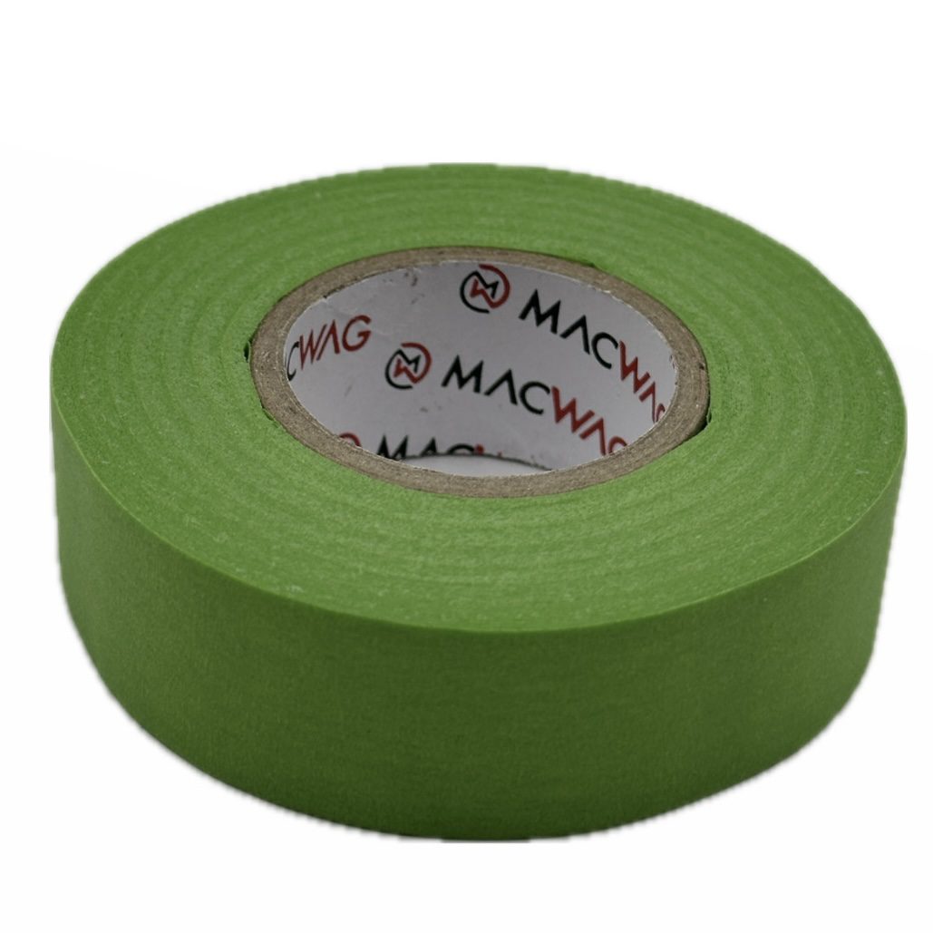 نوار چسب كاغذی سبز مخصوص ماسكه خودرو (گرافگیری) عرض 2.5 سانت مدل Masking Tape MACWAG Green
