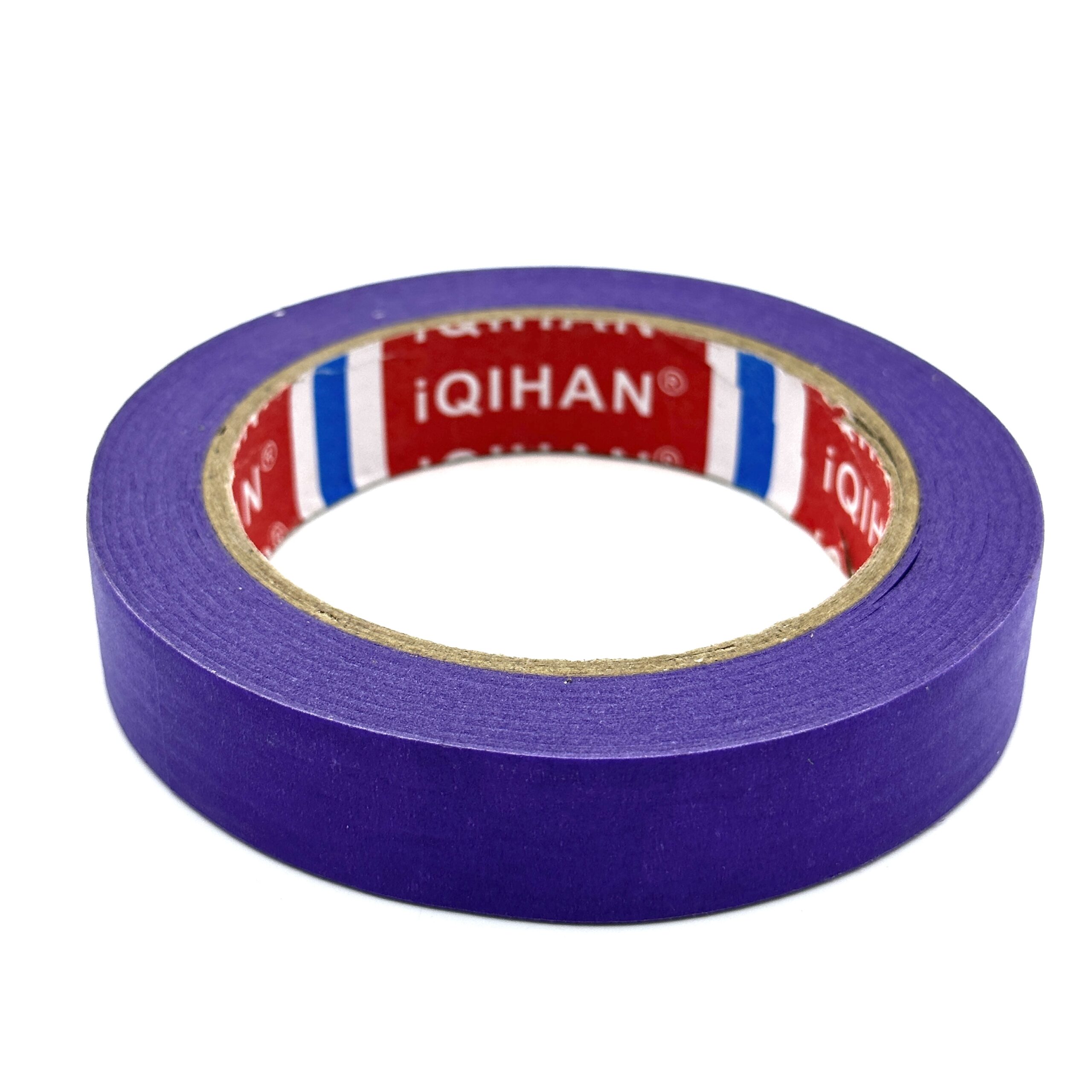 نوار چسب كاغذی بنفش مخصوص ماسكه خودرو (چسب گرافگیری) عرض 2 سانت Masking Tape Purple iQIHAN