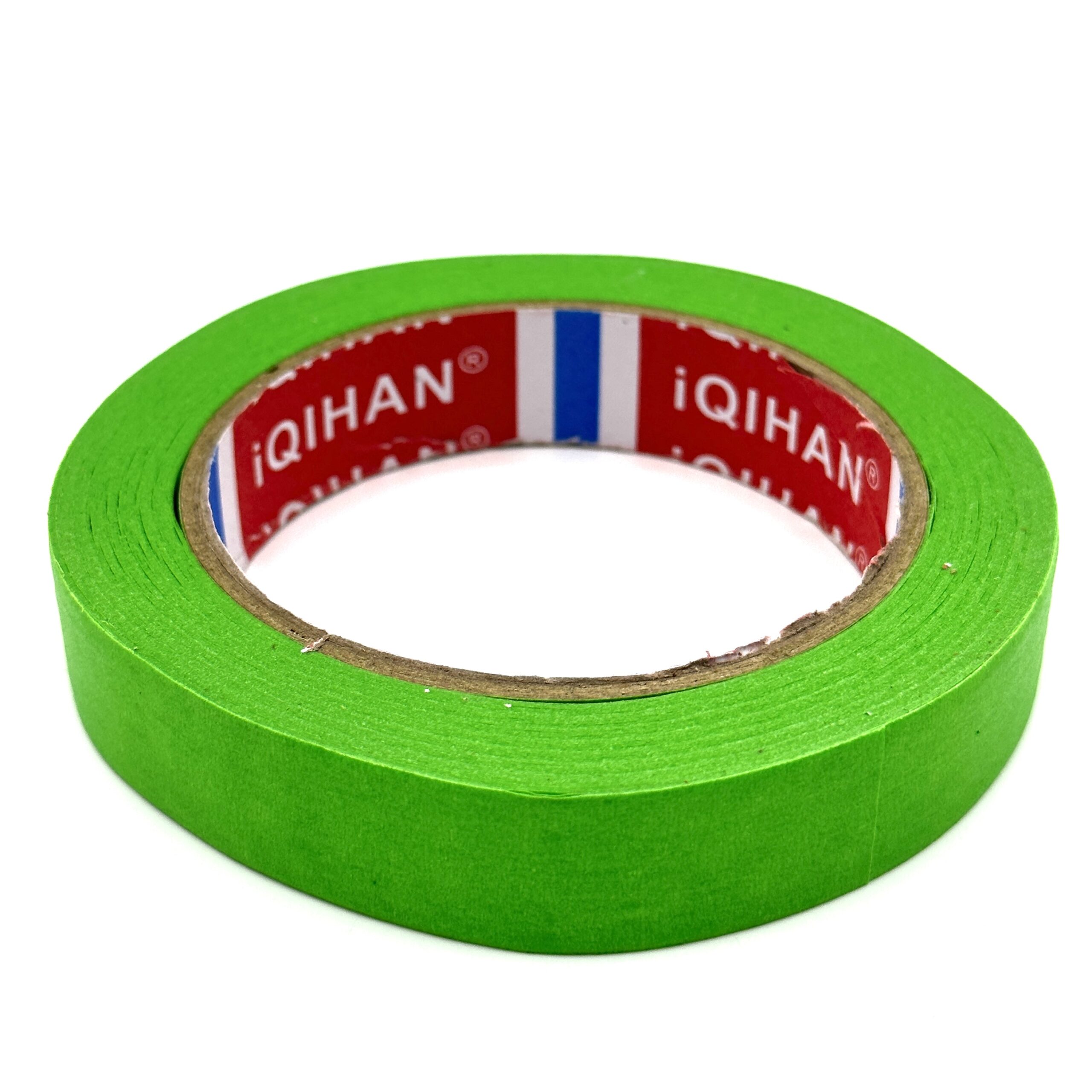 نوار چسب كاغذی سبز مخصوص ماسكه خودرو (چسب گرافگیری) عرض 2 سانت Masking Tape Green iQIHAN