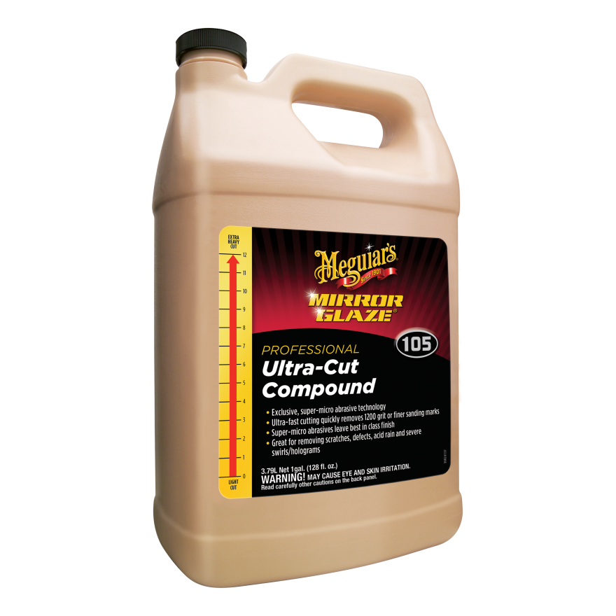 پولیش زبر چهار لیتری 105 مگوایرز مدل Meguiars M105 Ultra cut Compound