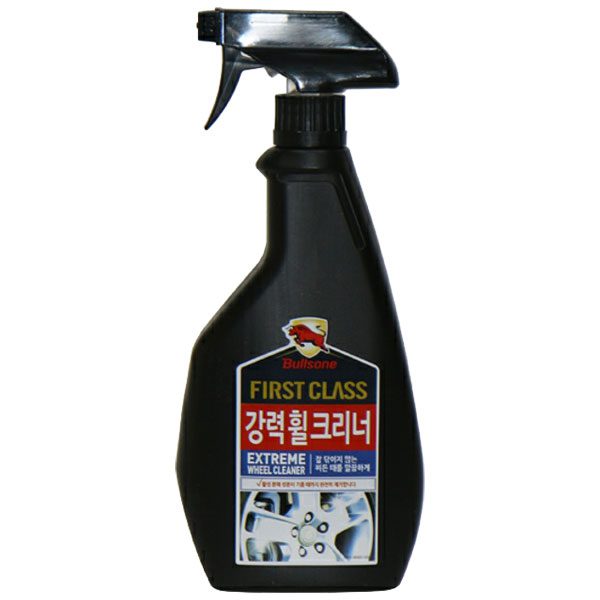 اسپری رینگ شوی پرقدرت بولسوان مدل First Class Bullsone Extreme Wheel Cleaner