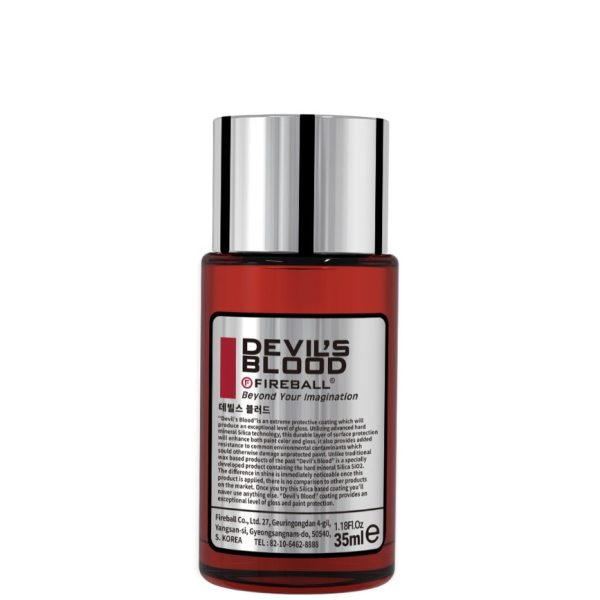 سرامیک بدنه خودرو 35 میل دویلز بلاد فایربال مدل FIREBALL DEVILS BLOOD 35ML