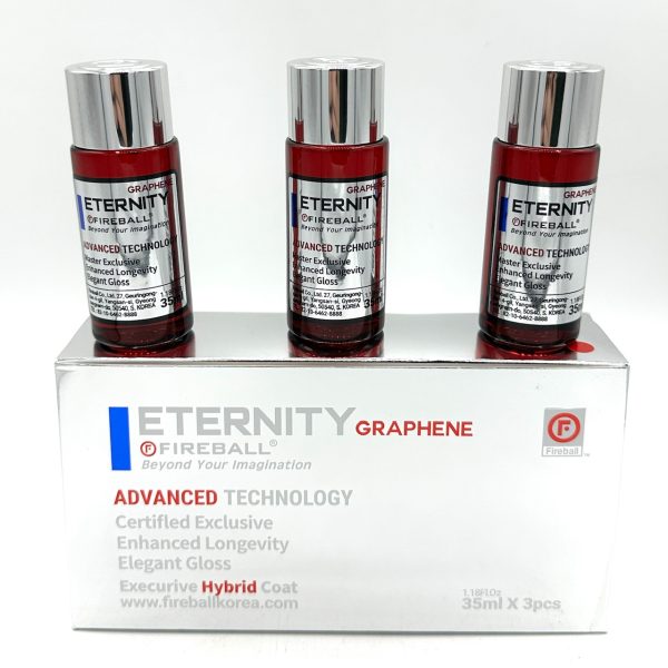 سرامیک بدنه خودترمیم خودرو 105 میل گرافین اترنیتی فایربال مدل Fireball Eternity Graphene 105ML