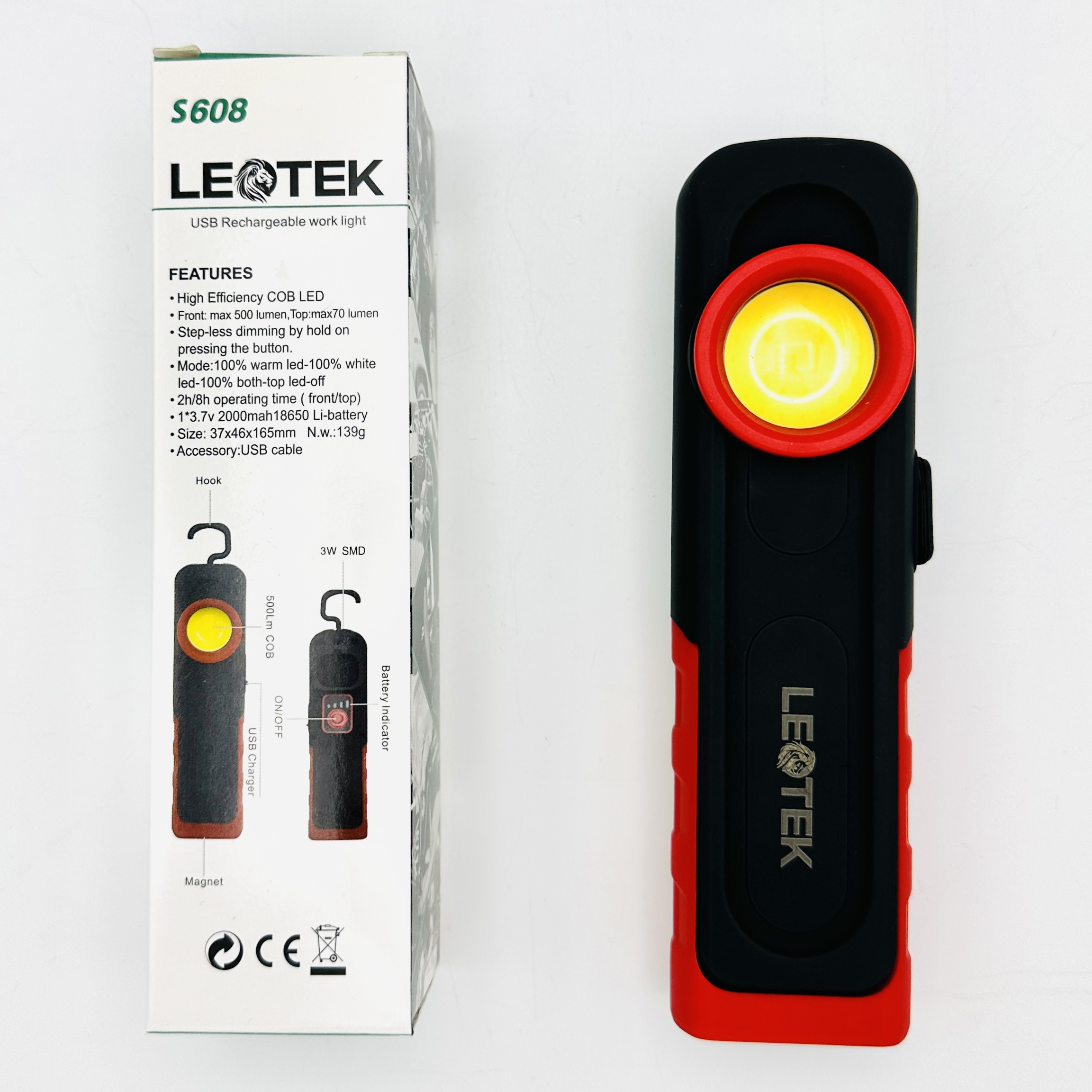 چراغ دیتیلینگ و تشخیص رنگ لئوتک مدل LEOTEK Detailing Paint Inspection Light