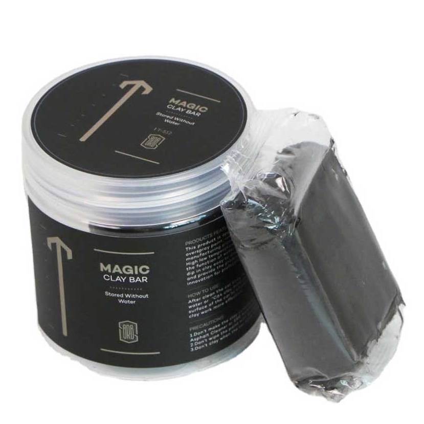 خمیر کلی زبر مشکی سورین بو مدل Surainbow (SRB) Magic Clay Bar Heavy Black T512